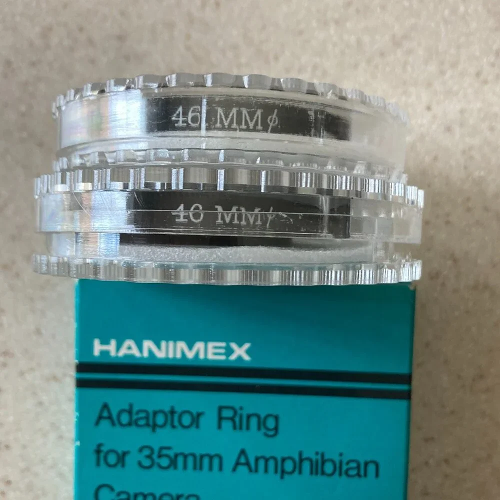 Vintage Hanimex Adapter Ring For 35mm Amphibian Camera NOS